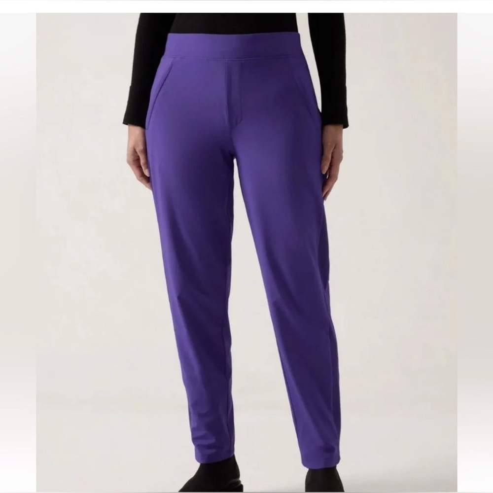 Athleta Brooklyn Lined Mid Rise Pant Size 8